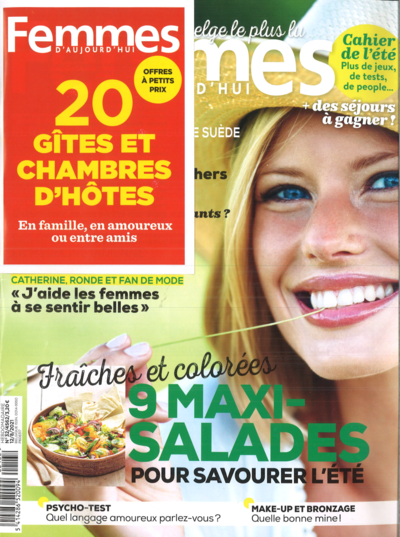 Partenariat exclusif avec le magazine Femmes d'Aujourd'hui